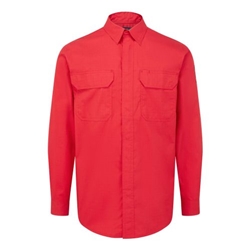 Portwest Bizflame Work Lightweight FR Shirt. Size/Fit  M/R, Red. Style FR69