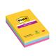 Post-it Super Sticky XXL Notes 101x152mm Lined Rio (Pack of 3) 4690-SS3RIO x3 + FREE Contigo Travel Mug