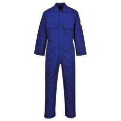 Portwest Bizweld Work FR Coverall. Size/Fit  XXXL/R, Royal Blue. Style BIZ1
