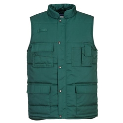Portwest Shetland Bodywarmer. Size/Fit  M/R, Bottle Green. Style S414