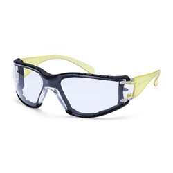 Portwest Wrap Around Plus Safety Glasses. Size/Fit  /R, Clear. Style PS32