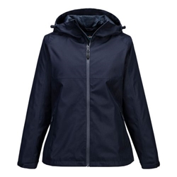 Portwest Women's Professional Rain Jacket. Size/Fit  L/R, Navy. Style S614