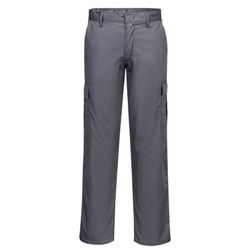 Portwest Combat Trousers. Size/Fit  30/R, Grey. Style C701