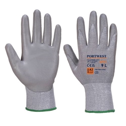 Portwest Senti Cut Lite Glove. Size/Fit  XL/R, Black/Grey. Style AP31