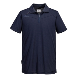 Portwest DX4 Polo Shirt S/S. Size/Fit  XXL/R, All Navy. Style DX410