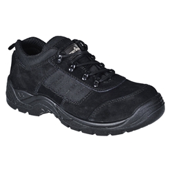 Portwest Steelite Trouper Shoe S1P. Size/Fit  47/R, Black. Style FT64
