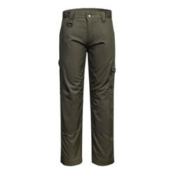 Portwest Super Work Trousers. Size/Fit  36/R, Forest Nights. Style CD884