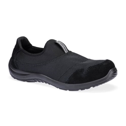 Portwest Steel Textile Slip On Shoe S1P SR FO ESD. Size/Fit  47/R, Black. Style FT55