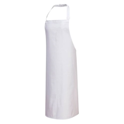 Portwest Cotton Bib Apron. Size/Fit  /R, White. Style S840