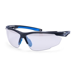 Portwest Anthracite KN Safety Glasses. Size/Fit  /R, Mirror. Style PS37