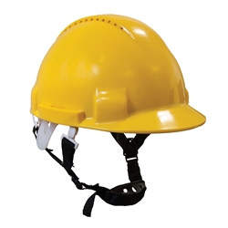 Portwest Monterosa Safety Helmet. Size/Fit  /R, Yellow. Style PW97