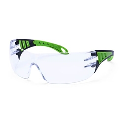 Portwest Tech Look Safety Glasses. Size/Fit  /R, Clear. Style PS12