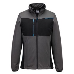Portwest WX3 Full Zip Tech Fleece. Size/Fit  L/R, Metal Grey. Style T756