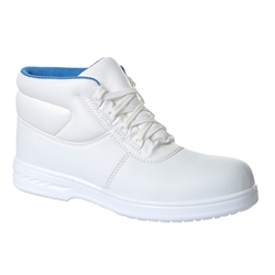 Portwest Steelite Albus Laced Boot S2 FO SR. Size/Fit  46/R, White. Style FW88