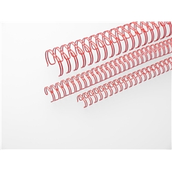 A4 Binding Wires 23 Loops 2:1 Red 8.0 mm 5/16" (BOX 250)
