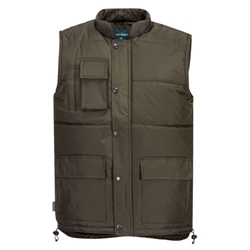 Portwest Classic Bodywarmer. Size/Fit  M/R, Forest Nights. Style S415