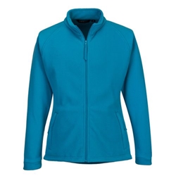 Portwest Women's Aran Fleece. Size/Fit  S/R, Aqua. Style F282