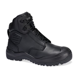 Portwest Steel Leather Ankle Boot S3 SC HRO HI CI LG SR. Size/Fit  44/R, Black. Style FT30