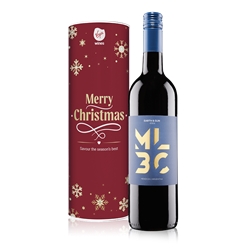 Merry Christmas Malbec Tube