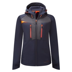 Portwest DX4 Women's Softshell (3L). Size/Fit  L/R, Navy. Style DX486