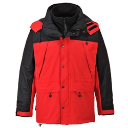 Portwest Orkney 3-in-1 Jacket. Size/Fit  XL/R, Red. Style S532