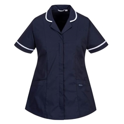 Portwest Women's Stretch Tunic . Size/Fit  XXXL/R, Navy. Style LW17