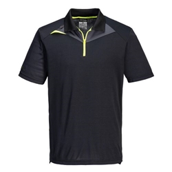 Portwest DX4 Polo Shirt S/S. Size/Fit  XXL/R, Black. Style DX410