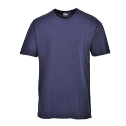 Portwest Thermal T-Shirt Short Sleeve. Size/Fit  L/R, Navy. Style B120