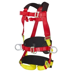 Portwest 3 Point Comfort Plus Harness. Size/Fit  /R, Red. Style FP18