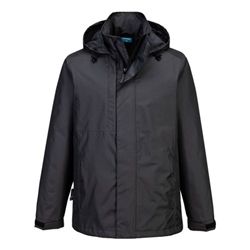 Portwest WX2 Eco Rain Jacket. Size/Fit  XL/R, Metal Grey. Style CD867