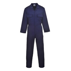 Portwest Euro Work Coverall. Size/Fit  L/T, Navy Tall. Style S999