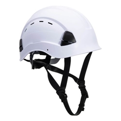 Portwest Height Endurance Mountaineer Helmet . Size/Fit  /R, White. Style PS73