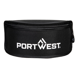 Portwest Goggles Storage Case. Size/Fit  /R, Black. Style PA16
