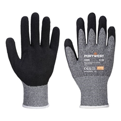 Portwest Cut E13 Nitrile Glove. Size/Fit  XL/R, Grey. Style A665