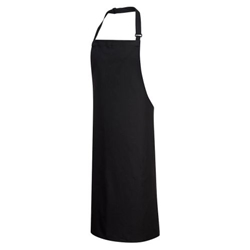Portwest Cotton Bib Apron. Size/Fit  /R, Black. Style S840