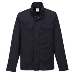 Portwest Aluflame Work Molten Metal FR Jacket. Size/Fit  XXXL/R, Navy. Style FR65