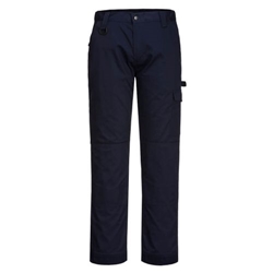 Portwest Super Work Trousers. Size/Fit  34/S, Navy Short. Style CD884