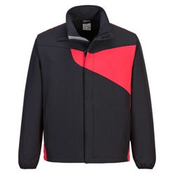 Portwest PW2 Softshell (2L). Size/Fit  XXXL/R, Black/Red. Style PW271