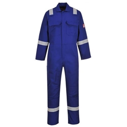 Portwest Bizweld Work FR Coverall. Size/Fit  XXXL/R, Royal Blue. Style BIZ5