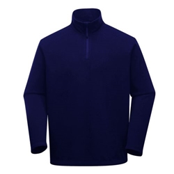 Portwest Staffa Microfleece Pullover. Size/Fit  M/R, Navy. Style F180