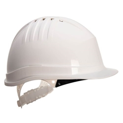 Portwest Expertline Safety Helmet (Slip Ratchet). Size/Fit  /R, White. Style PS60