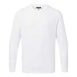 Portwest Anti-Static ESD T-Shirt L/S. Size/Fit  XS/R, White. Style AS22