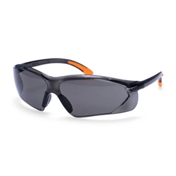 Portwest Fossa Safety Glasses. Size/Fit  /R, Smoke. Style PW15
