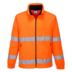 Portwest Hi-Vis Windbreaker Fleece. Size/Fit  XXXL/R, Orange. Style F303