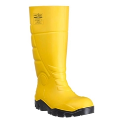 Portwest PU Safety Wellington S5 FO CI SR. Size/Fit  39/R, Yellow. Style FD95
