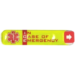 Portwest ID Holder. Size/Fit  /R, Yellow. Style ID10