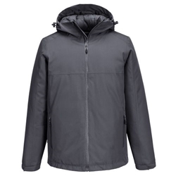 Portwest Professional Winter Jacket. Size/Fit  S/R, Metal Grey. Style S611