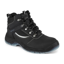 Portwest Steel Leather Hiker Boot S3 SRC . Size/Fit  47/R, Black. Style FW69
