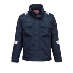 Portwest Bizflame Industry FR Jacket. Size/Fit  S/R, Navy. Style FR68