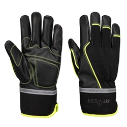 Portwest Cold 450 PU Waterproof Mechanical Glove. Size/Fit  XL/R, Black. Style A753